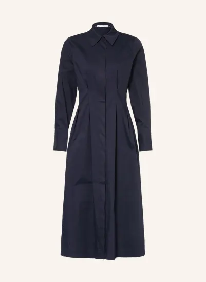 co'couture Hemdblusenkleid SANNACC DUNKELBLAU