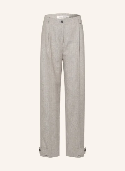 Marc O'Polo Marlenehose HELLBRAUN