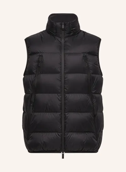 MONCLER Péřová vesta RETICONE