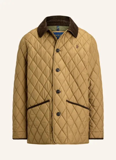 POLO RALPH LAUREN Steppjacke HELLBRAUN / DUNKELBRAUN
