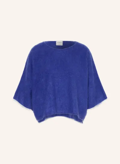 oui Cashmere sweater with 3/4 sleeves