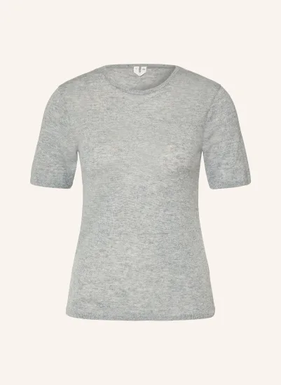 ARKET Strickshirt aus Cashmere GRAU