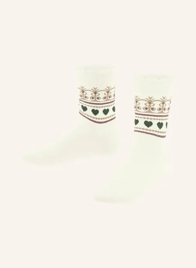 FALKE Socken SHINY ICECROWN mit Glitzergarn