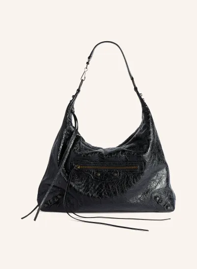 BALENCIAGA Beuteltasche LE CITY MEDIUM mit Nieten