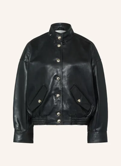 maje Lederblouson