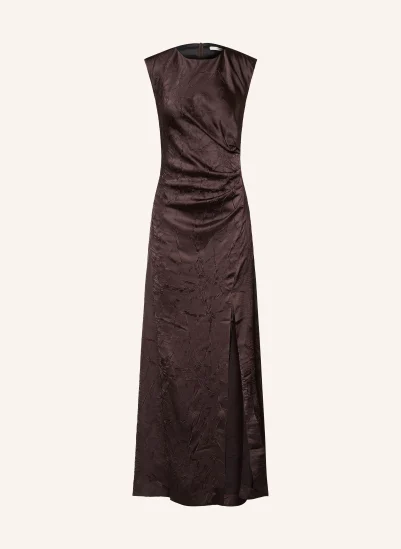 maje Kleid DUNKELBRAUN