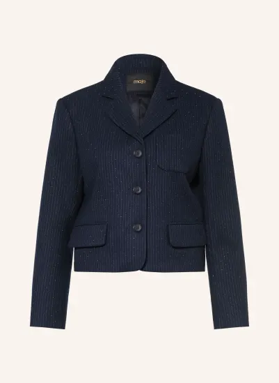 maje Blazer mit Schmucksteinen