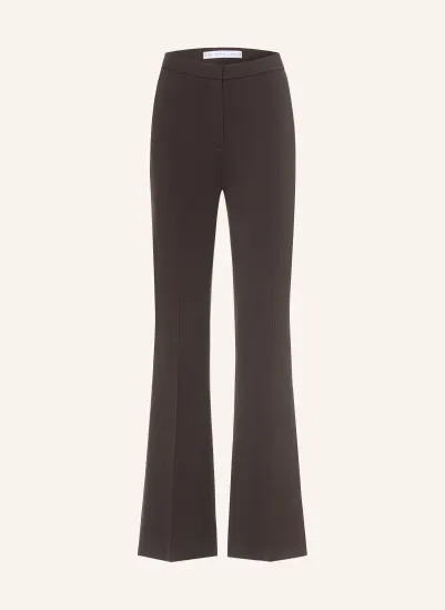 RAFFAELLO ROSSI Bootcut-Hose DORO aus Jersey SCHWARZ