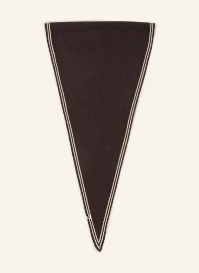 Oats & Rice Foulard triangulaire BRONTE en cachemire