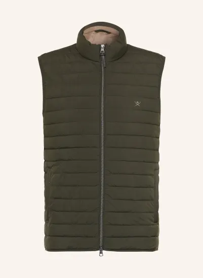HACKETT LONDON Steppweste GILET DUNKELGRÜN