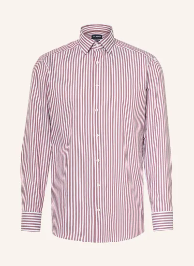 OLYMP Hemd Luxor modern fit DUNKELROT / WEISS