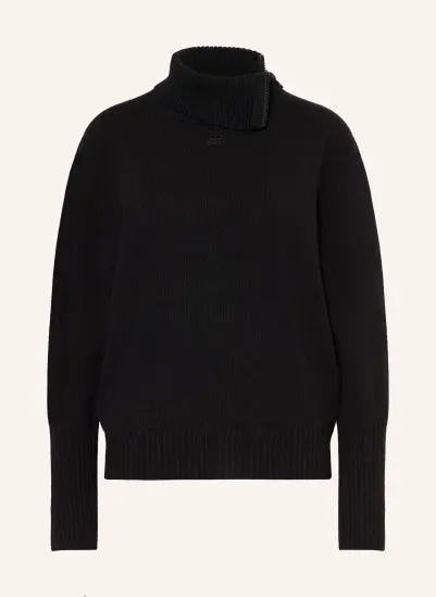 Courrèges Merino wool Turtleneck sweater