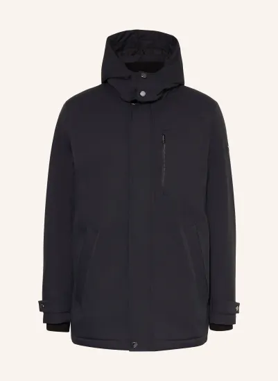 bugatti Parka mit abnehmbarer Kapuze SCHWARZ