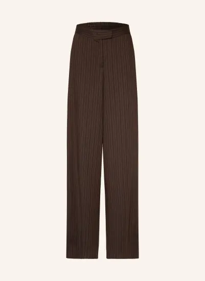 MARELLA Marlenehose DUNKELBRAUN / HELLBRAUN