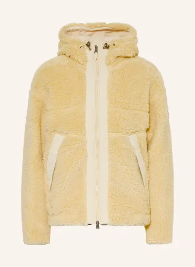 NAPAPIJRI Teddyfell-Jacke HELLGELB