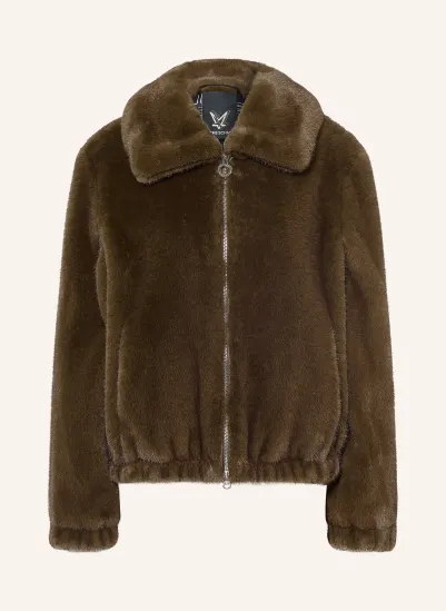 FUCHS SCHMITT Kunstfell-Jacke MEMPHIS BRAUN