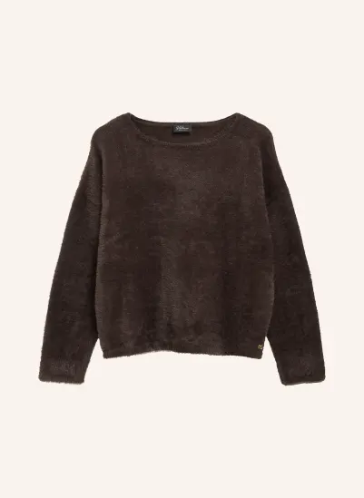 s.Oliver BLACK LABEL Pullover DUNKELBRAUN