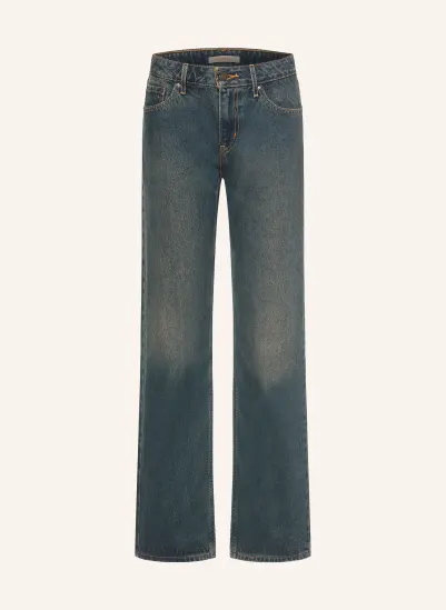Levi's® Straight Jeans LOW STRAIGHT HAPPY TALE 09 Med Indigo - Worn In