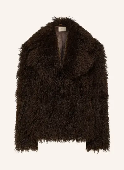 Smith & Soul Kunstfell-Jacke DUNKELBRAUN