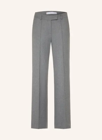 RAFFAELLO ROSSI Marlenehose YVI aus Flanell GRAU