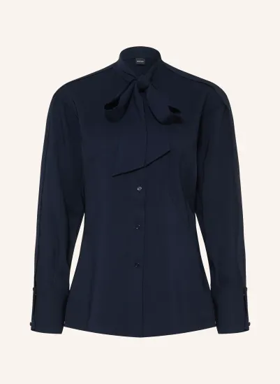 BOSS BORNAZ Tie-neck blouse