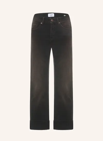 CAMBIO Straight Jeans GAIA 5410 lefthand brown overdyed