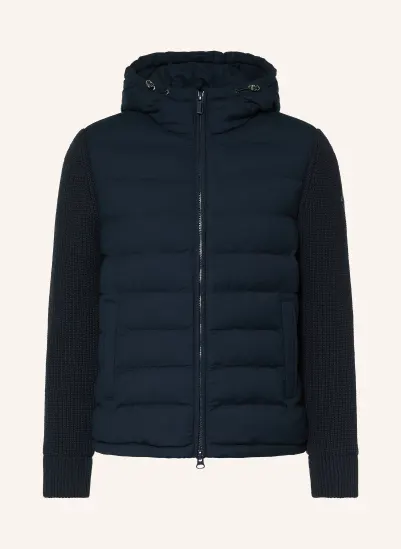COLMAR Steppjacke im Materialmix DUNKELBLAU