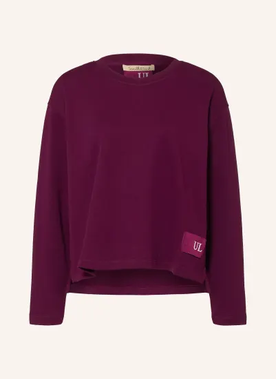 Smith & Soul Sweatshirt BOXY DUNKELLILA
