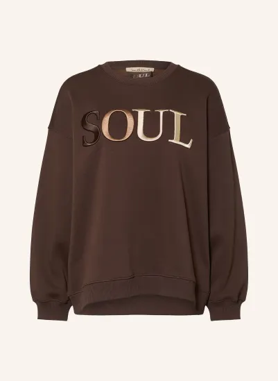 Smith & Soul Oversized-Sweatshirt DUNKELBRAUN
