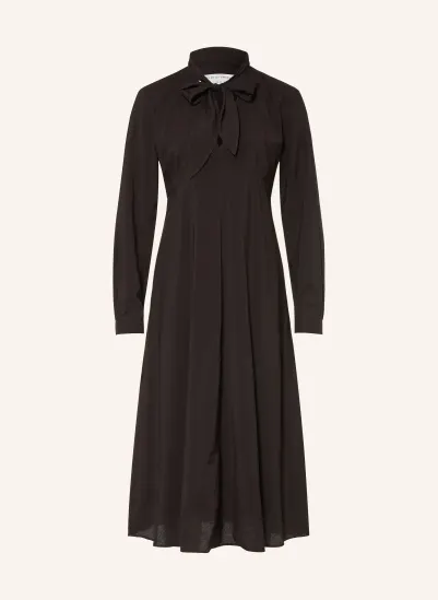 TIGER OF SWEDEN Schluppenkleid DUNKELBRAUN