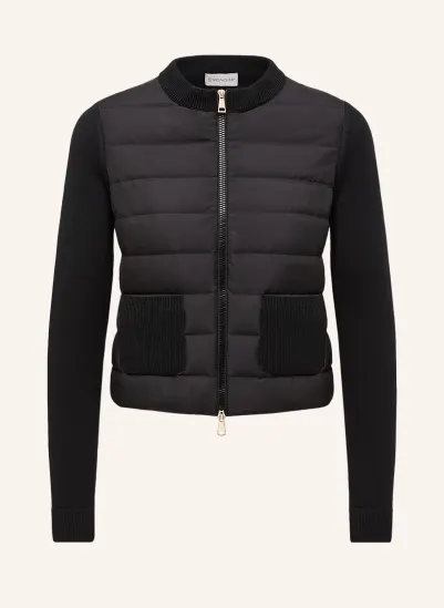 MONCLER Lightweight donsjas van gemengde materialen