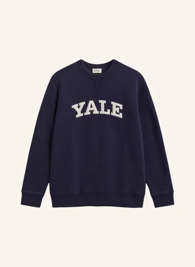 GANT Sweatshirt DUNKELBLAU / WEISS
