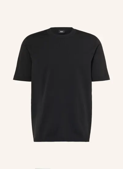 ALPHATAURI T-Shirt FARIS SCHWARZ