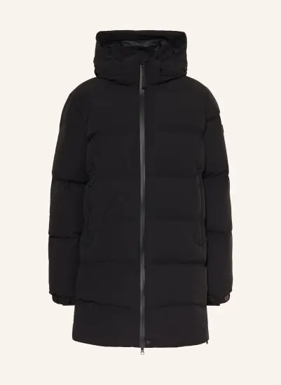 ALPHATAURI Daunenjacke ONCY mit abnehmbarer Kapuze SCHWARZ