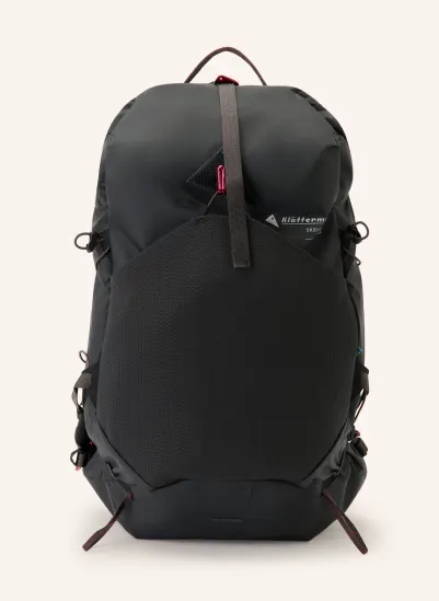 Klättermusen Rucksack SKRYMNER 20 l SCHWARZ / DUNKELGRAU / DUNKELROT