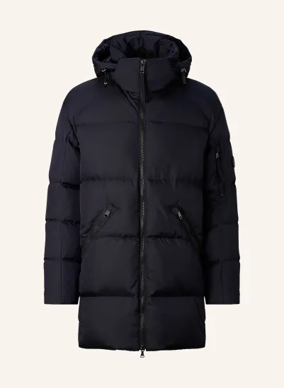 BOGNER Daunenjacke JONES-D3 mit abnehmbarer Kapuze DUNKELBLAU