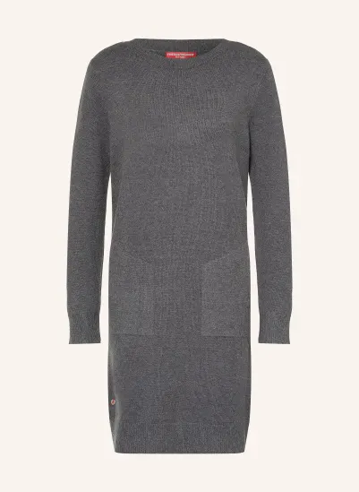 FRIEDA & FREDDIES Strickkleid DUNKELGRAU
