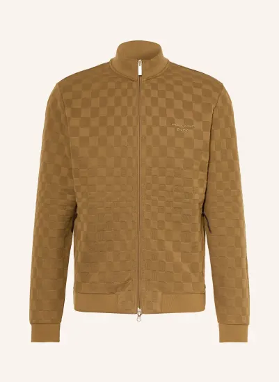 BOSS Sweatjacke ICONS 70 BRAUN