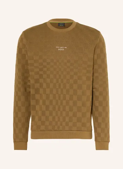 BOSS Sweatshirt ICONS 70 BRAUN