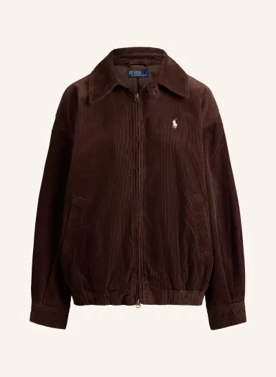 POLO RALPH LAUREN Cordblouson DUNKELBRAUN