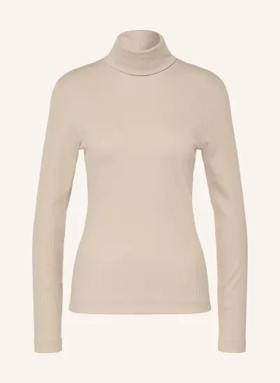 ZAÍDA Rollkragenshirt BEIGE