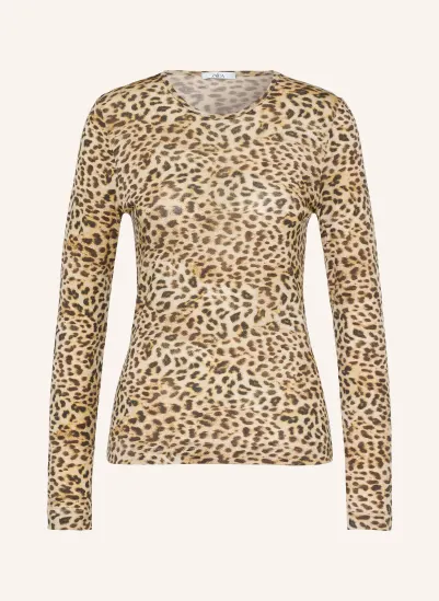 ZAÍDA Longsleeve DUNKELBRAUN / CAMEL