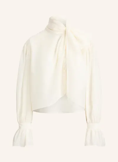 POLO RALPH LAUREN Schluppenbluse CREME