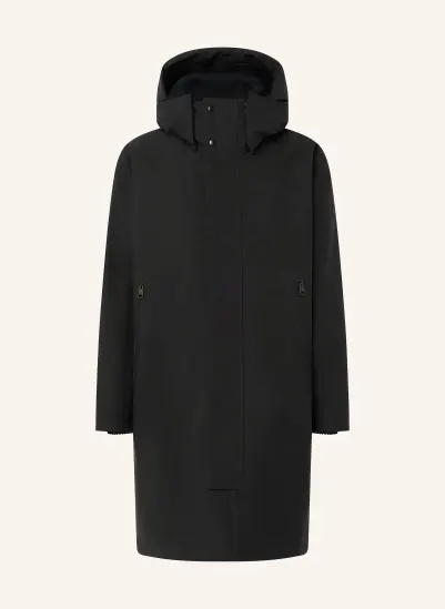 STRELLSON Parka S.C RELOADED mit abnehmbarer Kapuze SCHWARZ