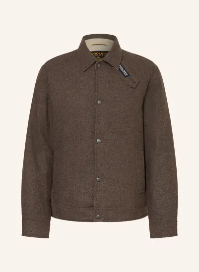 WOOLRICH Overjacket DUNKELGRAU