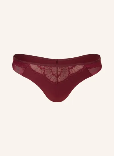 Triumph Slip LOVE IN LACE DUNKELROT