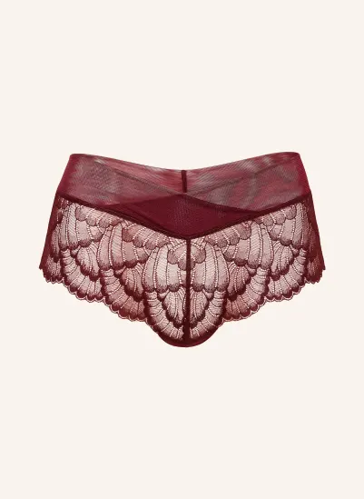 Triumph Panty LOVE IN LACE DUNKELROT