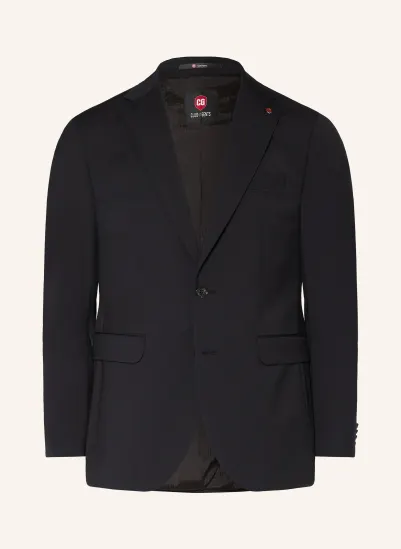 CG - CLUB of GENTS Anzugsakko CG COLVIN Slim Fit 90 SCHWARZ