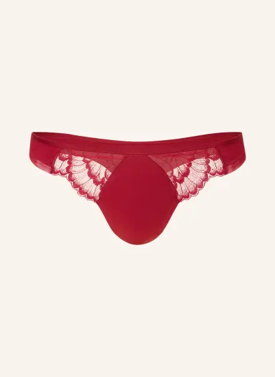 Triumph String LOVE IN LACE DUNKELROT