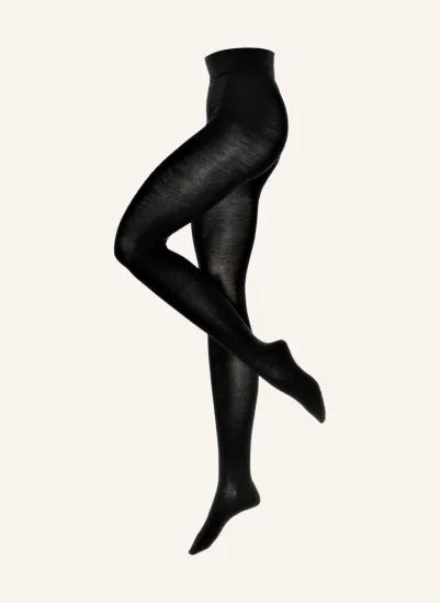 FALKE Strumpfhose SOFTMERINO mit Merinowolle 3009 BLACK